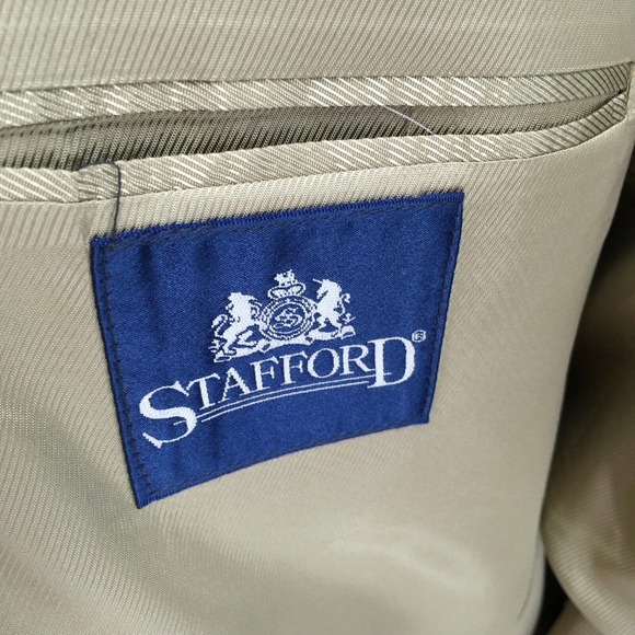 Stafford Men's Sport Coat Wool Blazer Size 44R‎ - Picture 7 of 8